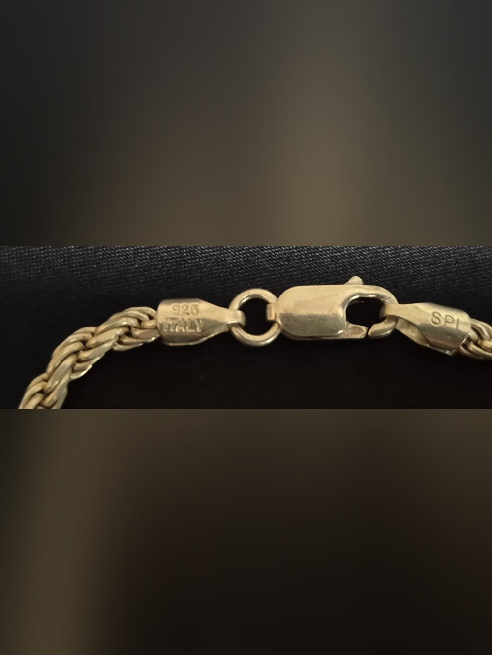 925 Italian Silver 24 Inch Rope Chain - Picture 3 of 3